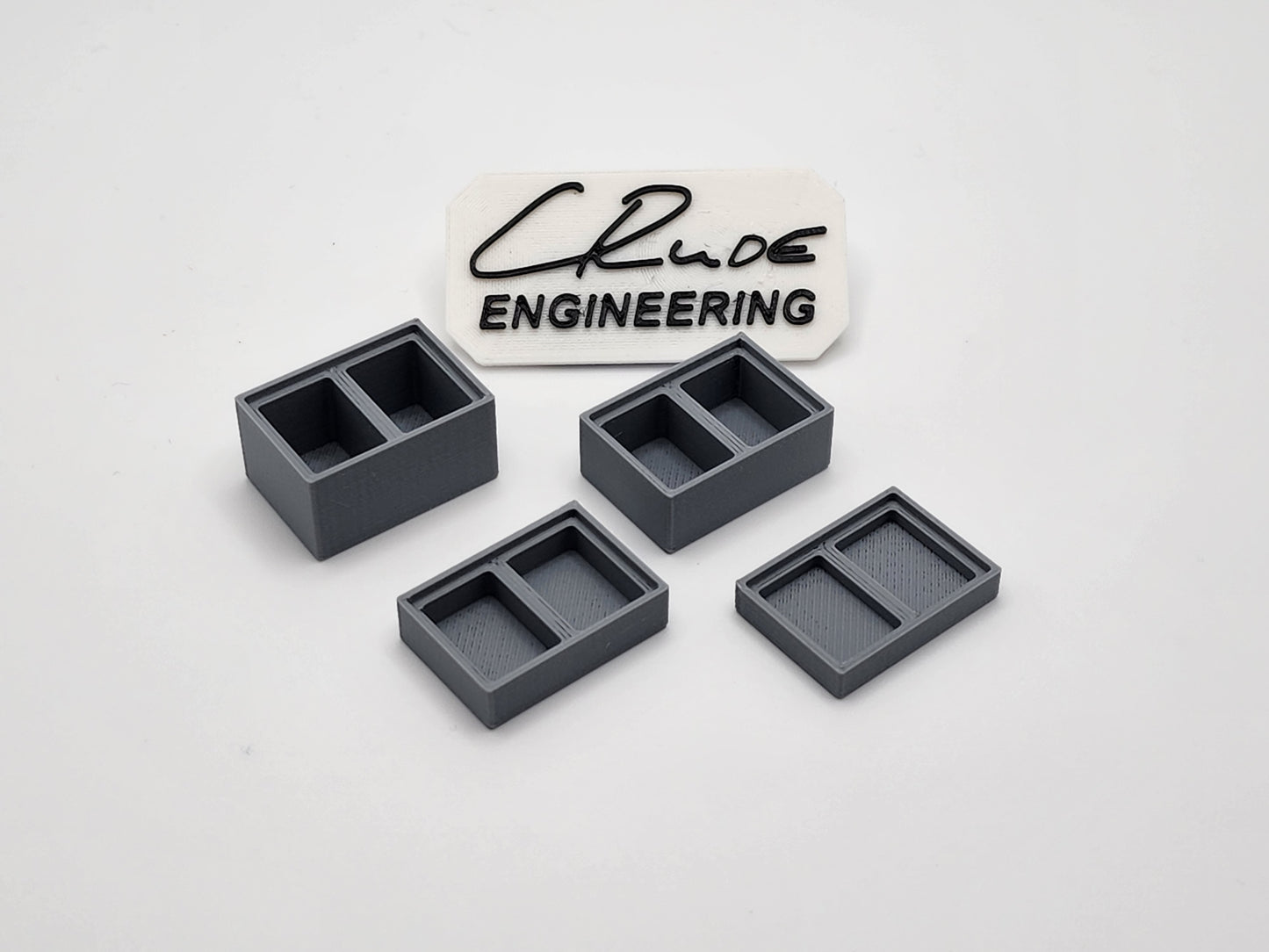 Double 15x11mm Sugar Cube Speakers with Baffle