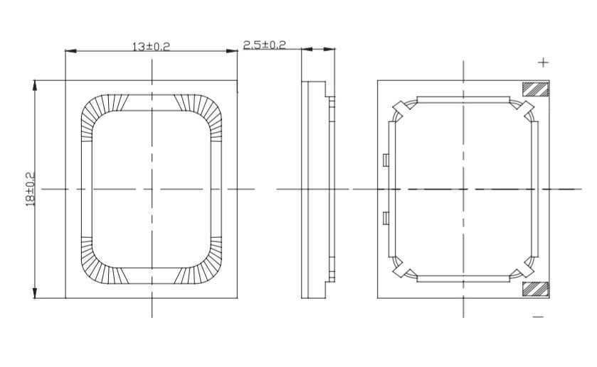 18x13mm Sugar Cube Speaker